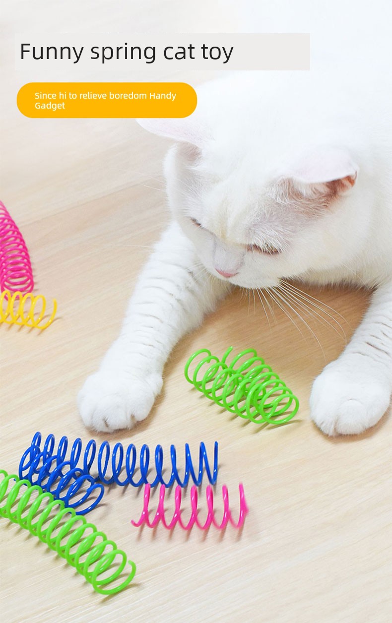 Spring Relieving Stuffy Handy Gadget Consumption Bite-Resistant Interactive Cat