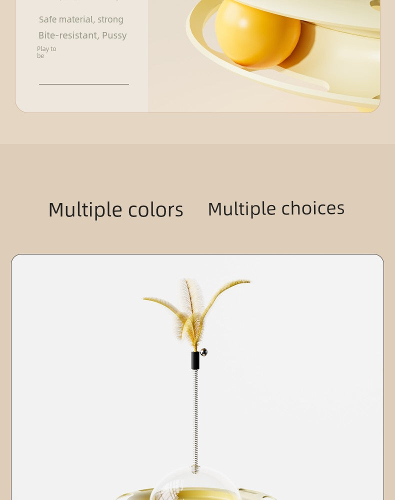 Turntable Self-Hi Relieving Stuffy Pets Consume Cat Toy