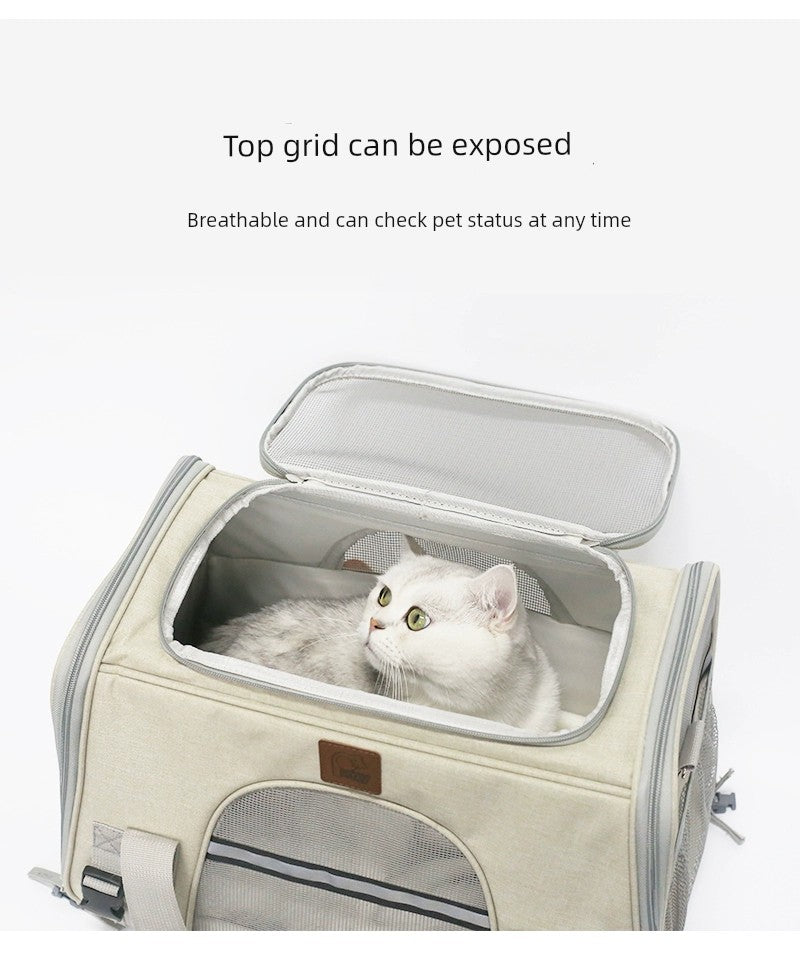 Large Capacity Sterilization Portable Canvas Cat Bag