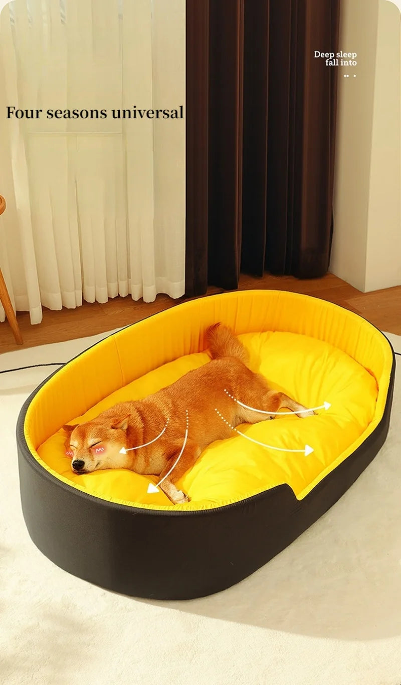 Pet Dog Bed Four Seasons Universal Big Size Extra Large Dogs House Sofa Kennel Soft Pet Dog Cat Warm Bed S-XL Pet Accessories