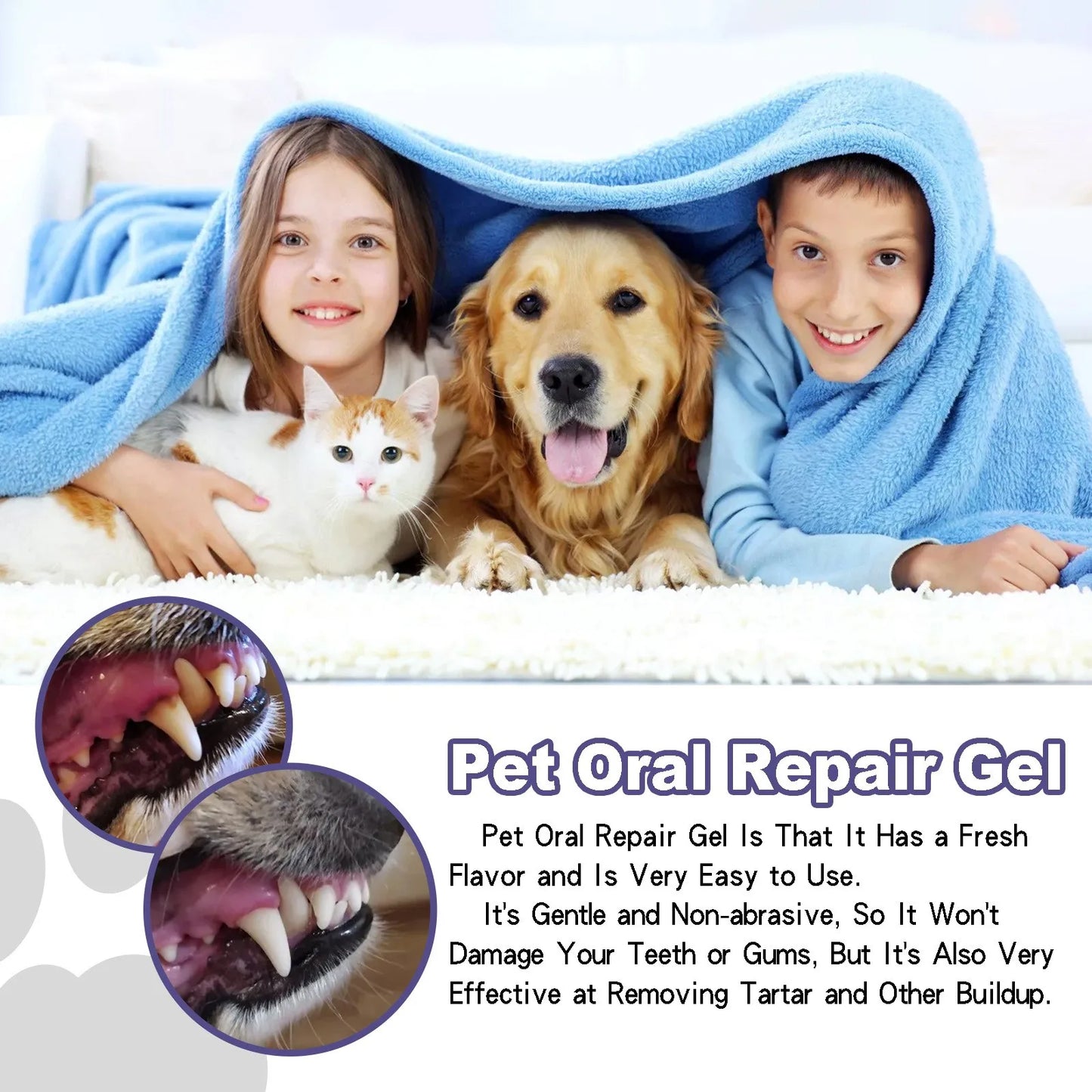 Pet Oral Care Gel Deep Teeth Cleaning For Dogs & Cats Odor & Stain Remover 3ml Dog Harness High Quality Fast Shipping