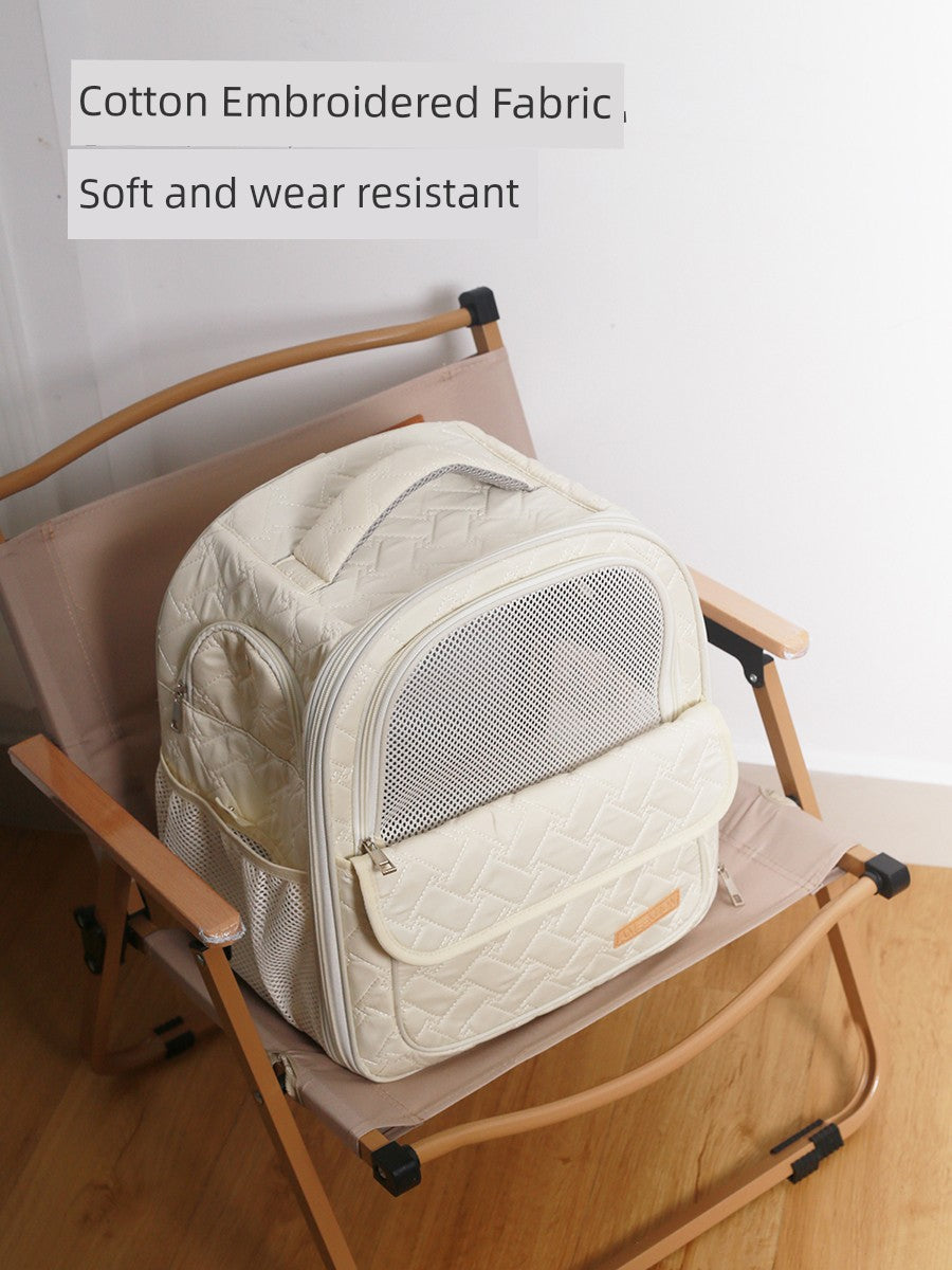 Space Capsule Carrying Good-looking Anti-Stress Cat Backpack