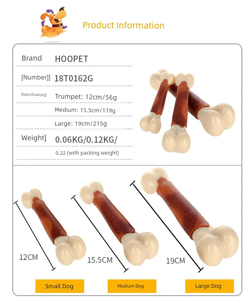 Molar Rod Bone Rubber Dog