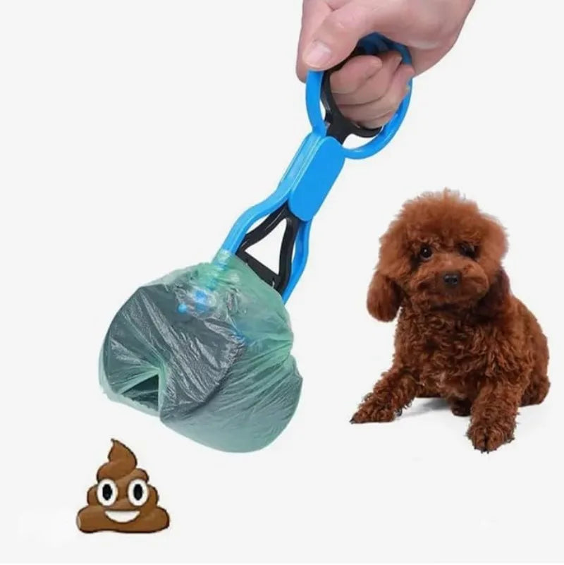 Portable Dog Poop Picker for Dogs and Cats Plastic Sawtooth Edge Pet Pooper Scooper Indoor Outdoor Cleaning Shovel Tools