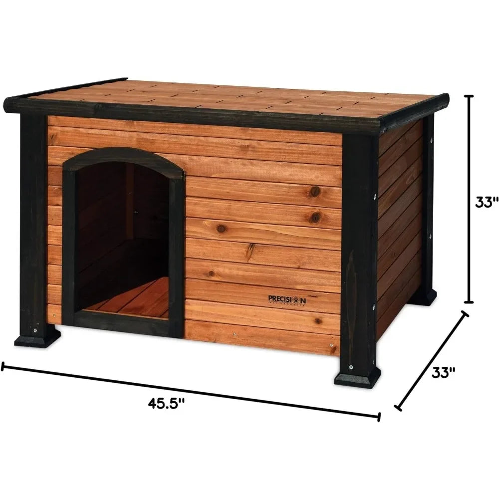 Dog House Kennel for Indoor Dogs Pet Supplies Puppy Products Home Garden Solid Wood and Stainless-steel Hardware Free Delivery