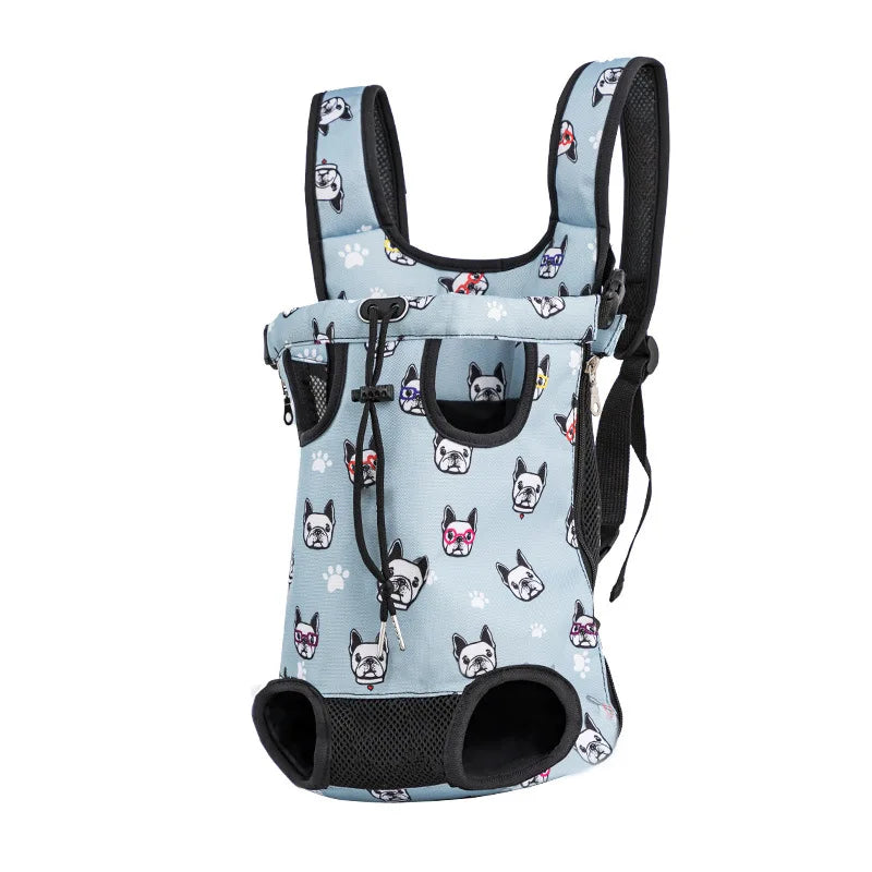 New Outdoor Dog Bag Camouflage Breathable Backpack for dog Travel Puppy carrier Transport Vehicle Pet  Mesh Dog Carrying Bag