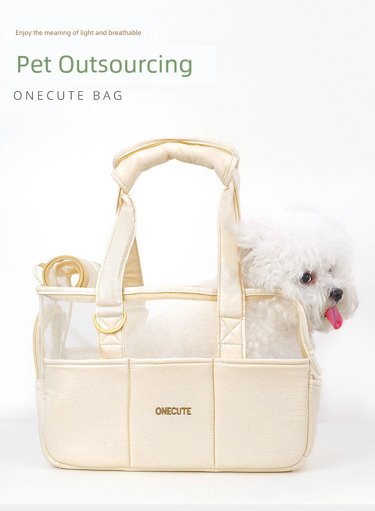 Onecute Breathable Small Dog Portable Pet Bag