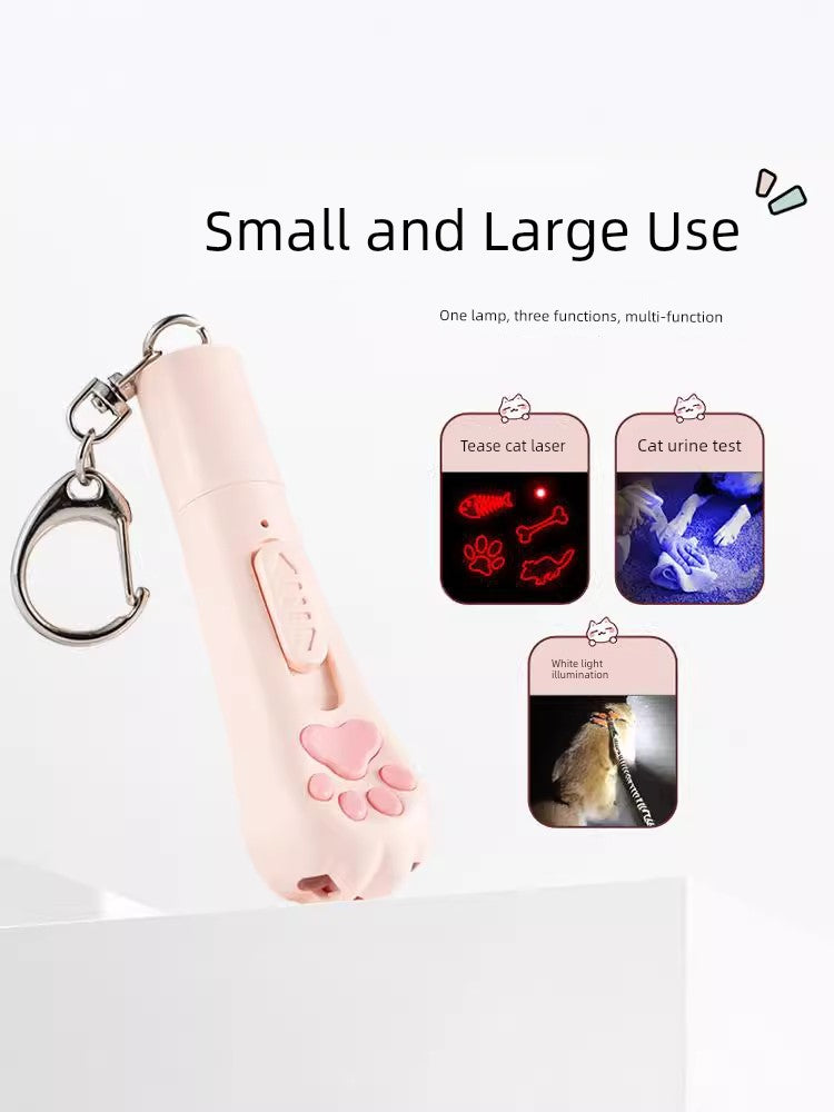 Multi-Function Relief Handy Gadget Laser Light Consumption Cat Teaser