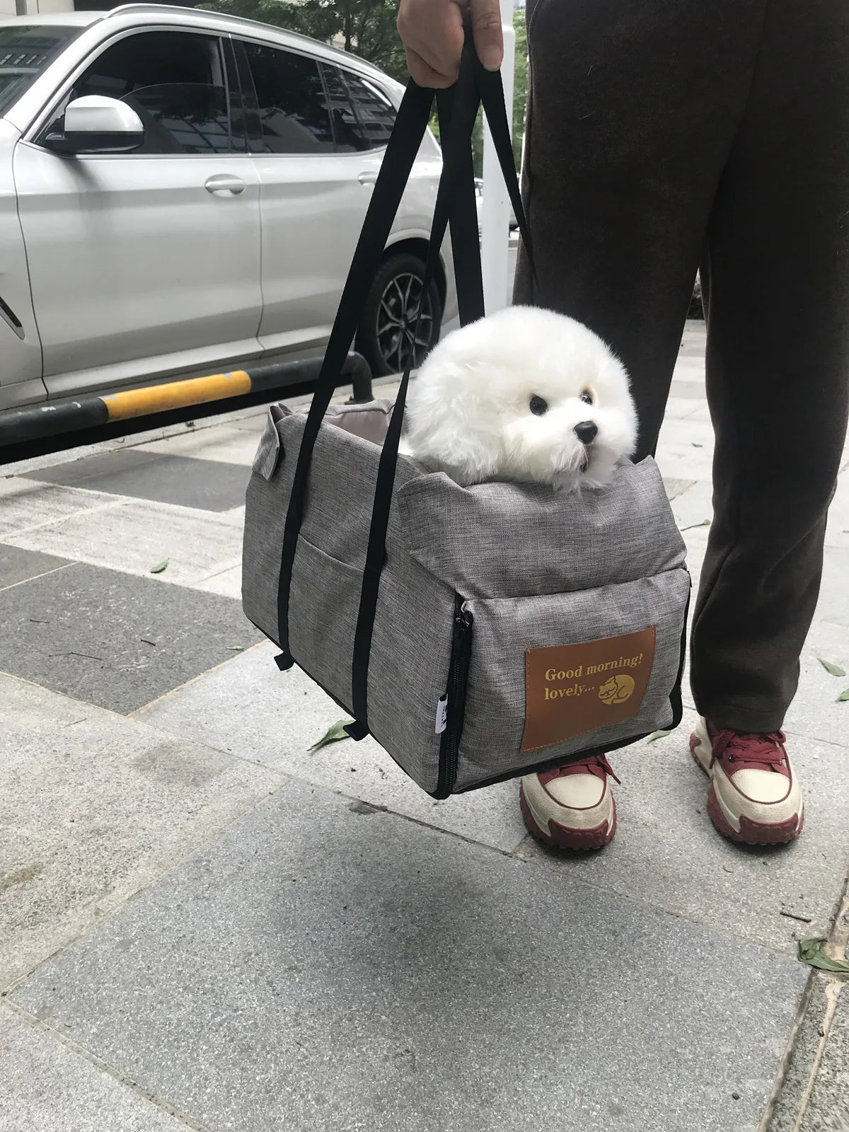 Pet Dog Car Seat Bed Car Central Seat Cat Dog Travel Portable Carrier for Safety Bag Dog Pet Accessories 펫 여행 고양이 개 좌석 침대 운송