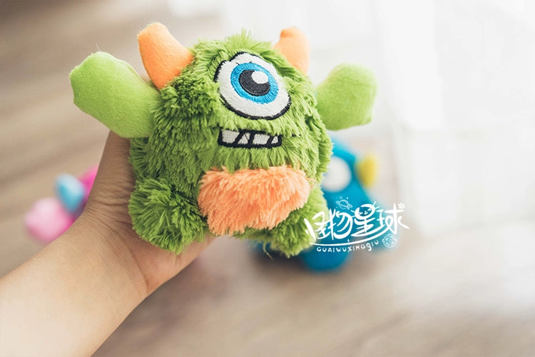 Little Monster Dog Voice Elastic Ball Pet Toy