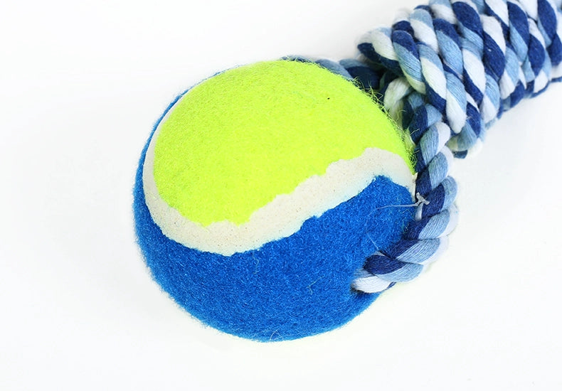 Bite-Resistant Hemp Rope Tug of War Pet Dog