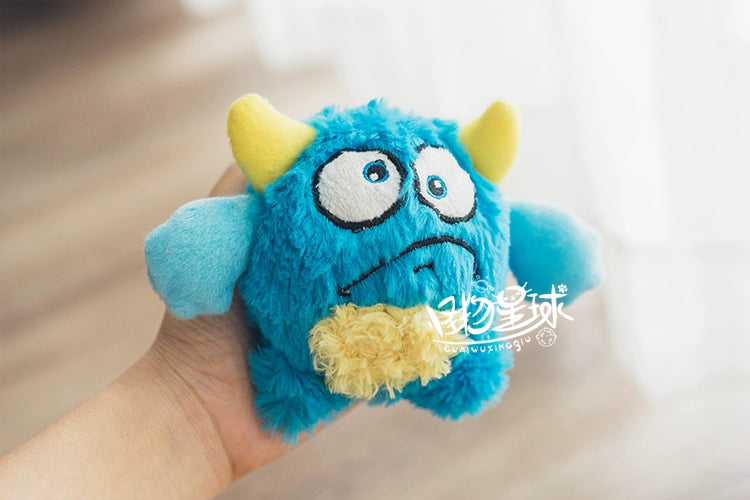 Little Monster Dog Voice Elastic Ball Pet Toy